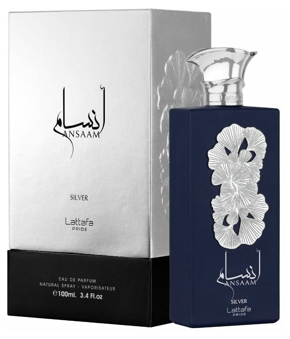 Lattafa Ansaam Silver, Men’s Fragrance