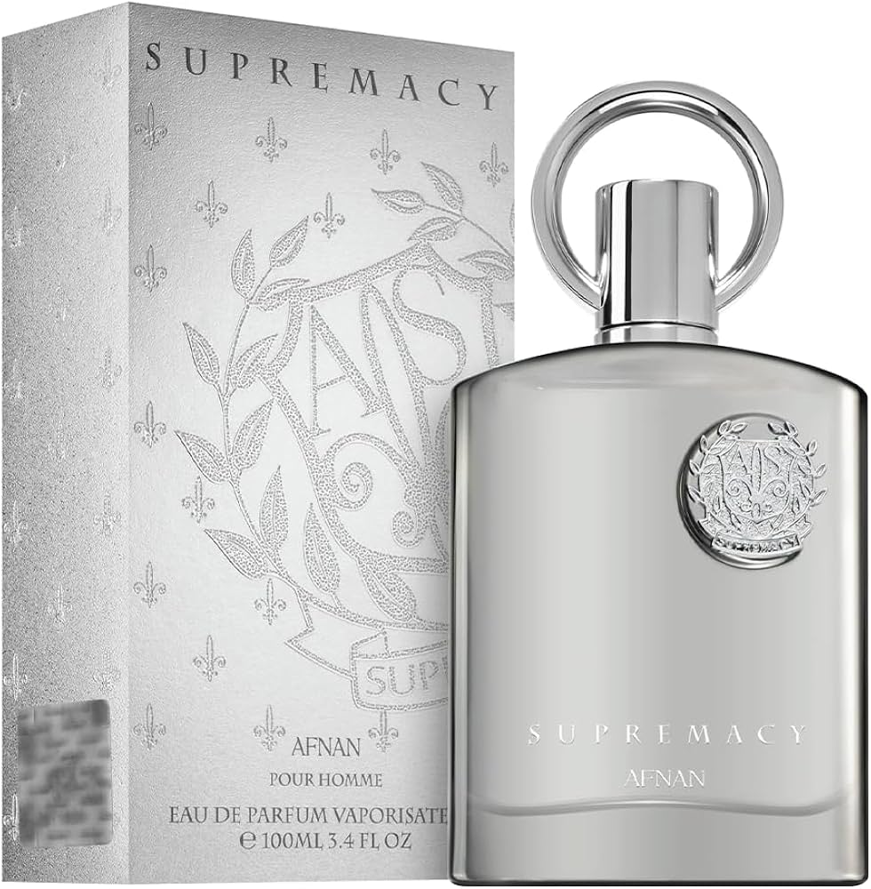 Supremacy Silver by Afnan, Eau de Parfum, 100ml (3.4oz), Men's Fragrance