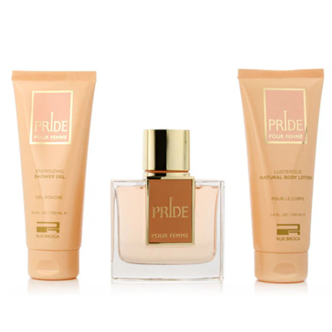 Pride by Rue Broca Eau de Parfum Gift Set – For Women – Fragrance Type EDP – Size: 100ml (3.4oz)