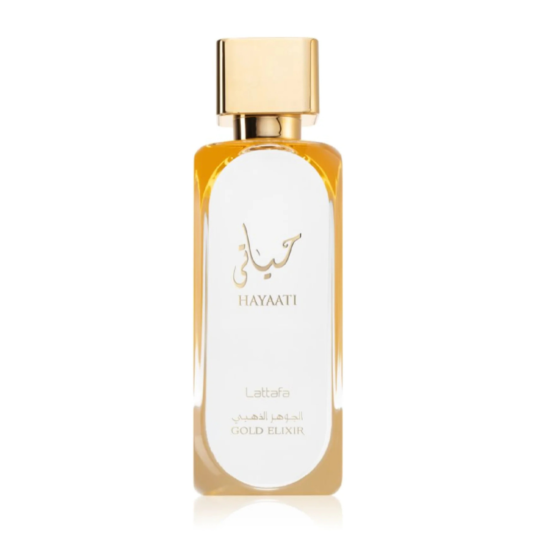 Hayaati Gold Elixir by Lattafa, Eau de Parfum, 100ml (3.4oz), Unisex Fragrance