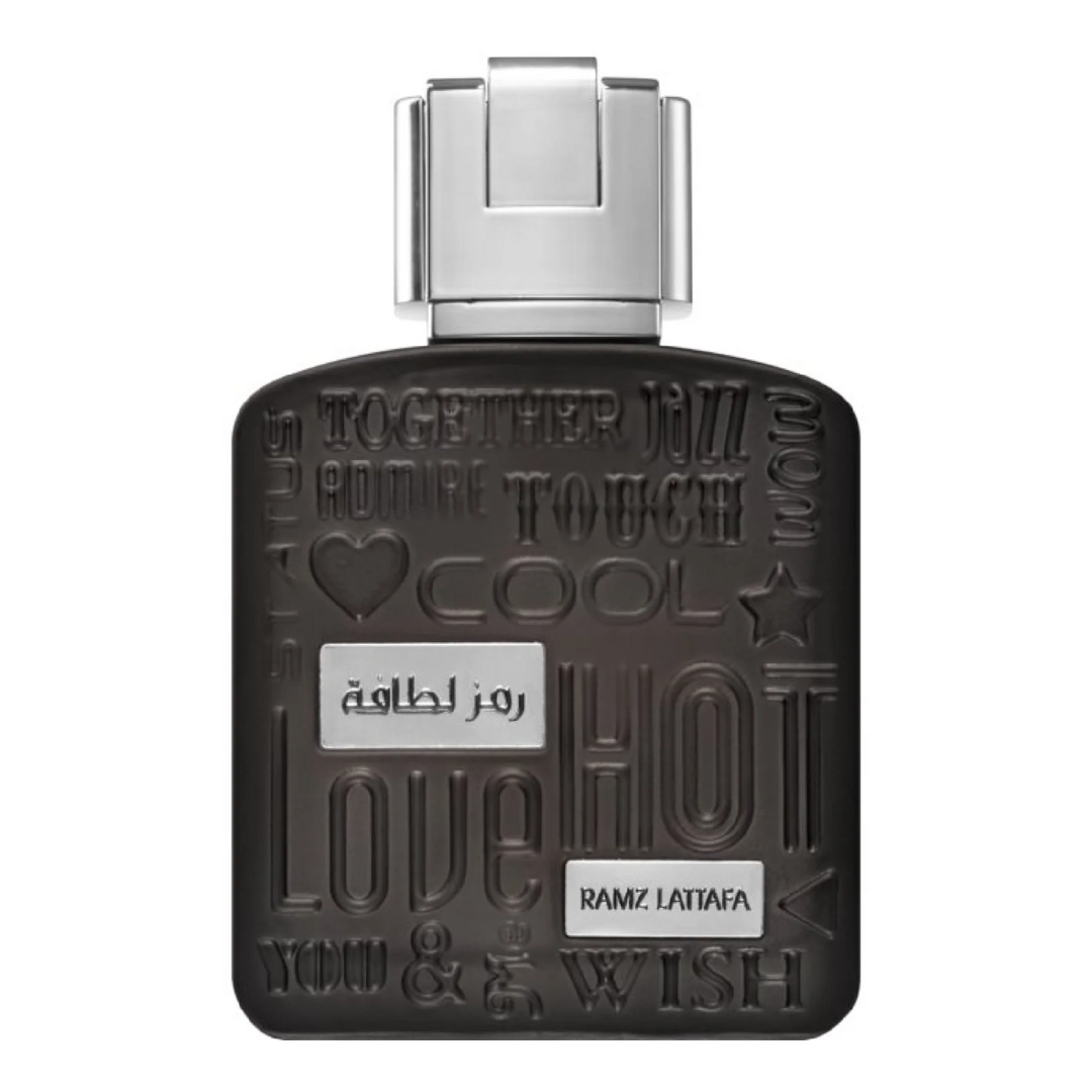 Ramz Silver by Lattafa, Eau de Parfum, 100ml (3.4oz), Unisex