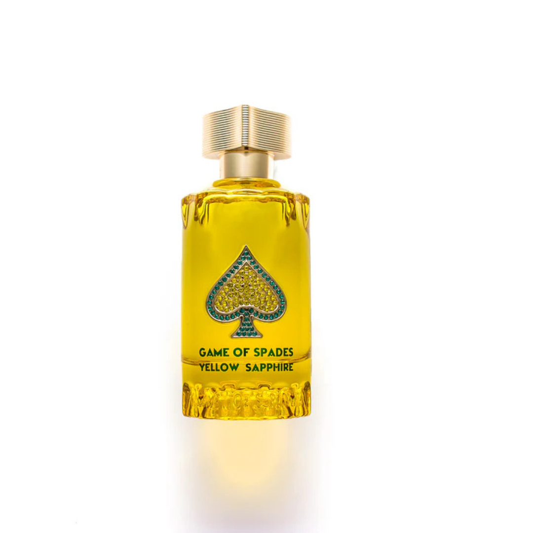 Game of Spades Yellow Saphire by Jo Milano – Eau de Parfum, 100ml (3.4oz), Unisex Fragrance