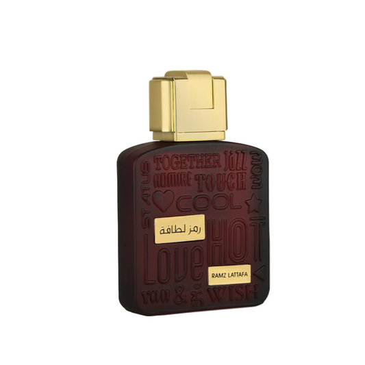 Ramz Gold by Lattafa – Eau de Parfum, 100ml (3.4oz), Unisex Fragrance