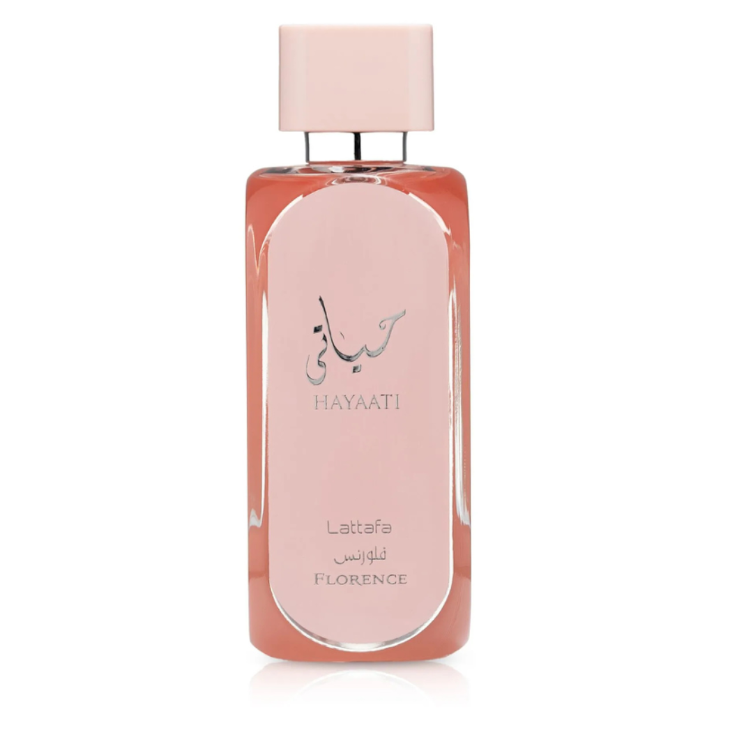 Hayaati Florence by Lattafa – Eau de Parfum, 100ml (3.4oz), Women’s Fragrance