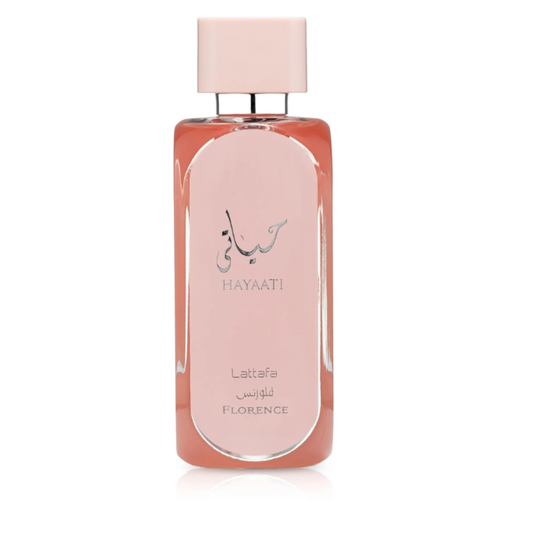 Hayaati Florence by Lattafa – Eau de Parfum, 100ml (3.4oz), Women’s Fragrance