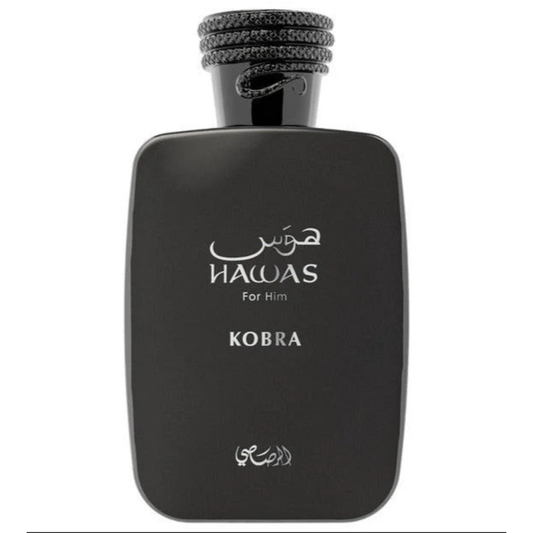 Hawas Kobra by Rasasi, Eau de Parfum (EDP), 100ml (3.4oz), Men’s Fragrance
