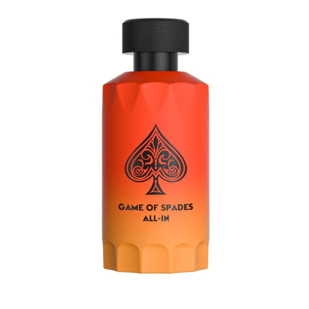 Game of Spades All In by Jo Milano, Eau de Parfum (EDP), 100ml (3.4oz), Unisex Fragrance