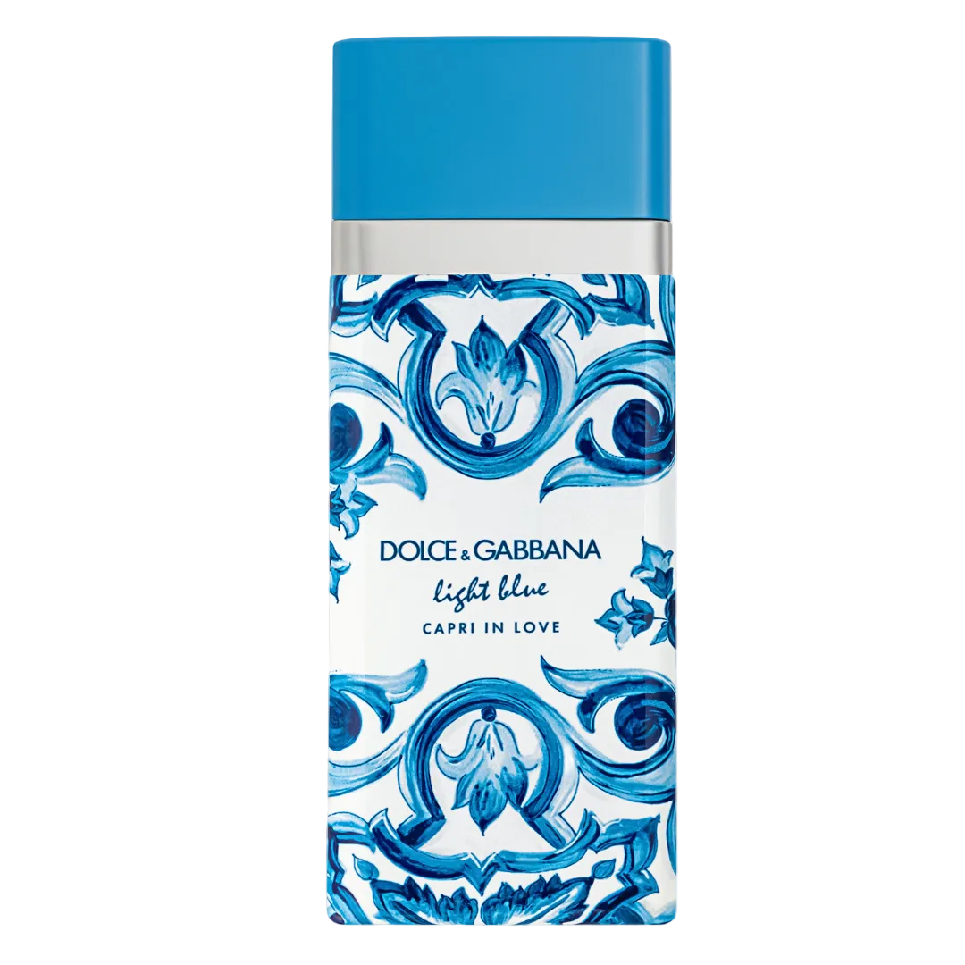 Light Blue Capri In Love by Dolce & Gabbana Eau de Toilette (EDT), 100ml (3.3oz), Women’s Fragrance