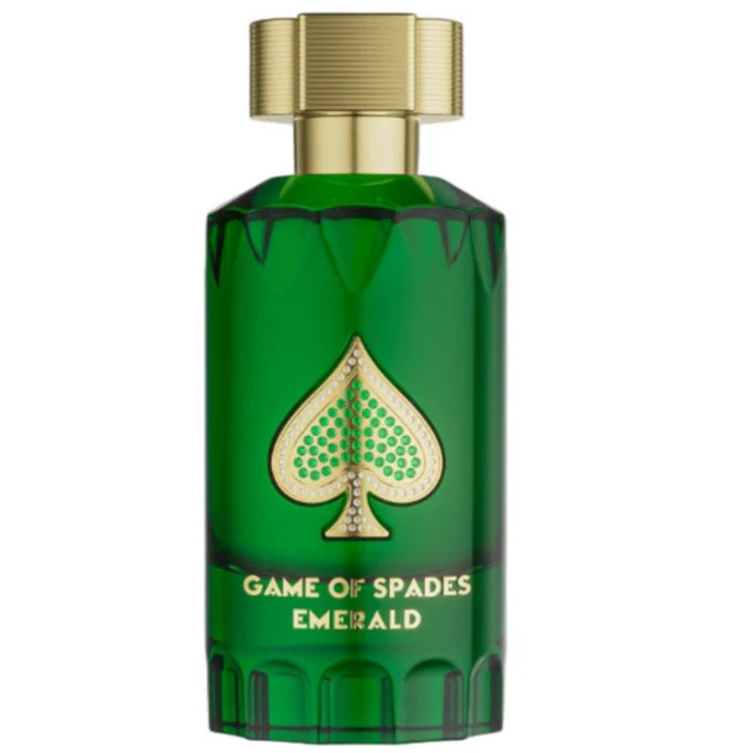 Game of Spades Emerald Extrait by Jo Milano Extrait de Parfum 100ml (3.4 oz), Unisex Fragrance