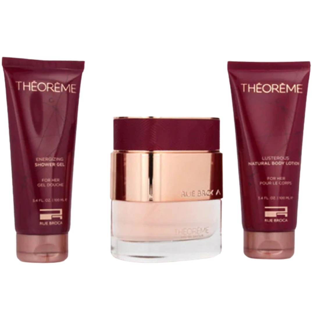 Theoreme Rue Broca by Afnan, Eau de Parfum Gift Set, 90 ml (3 oz), For Women