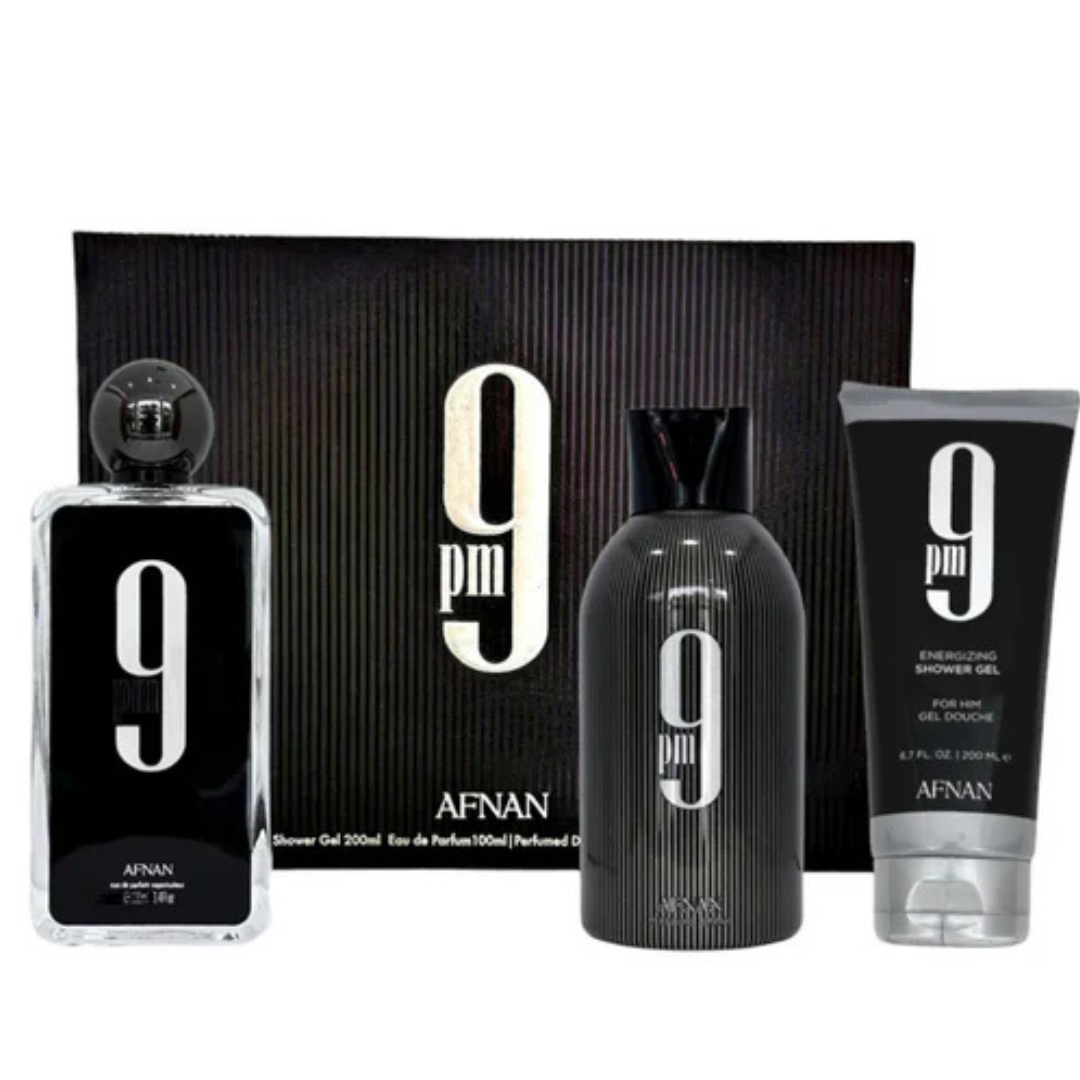 9 PM by Afnan, Parfum Gift Set, Men