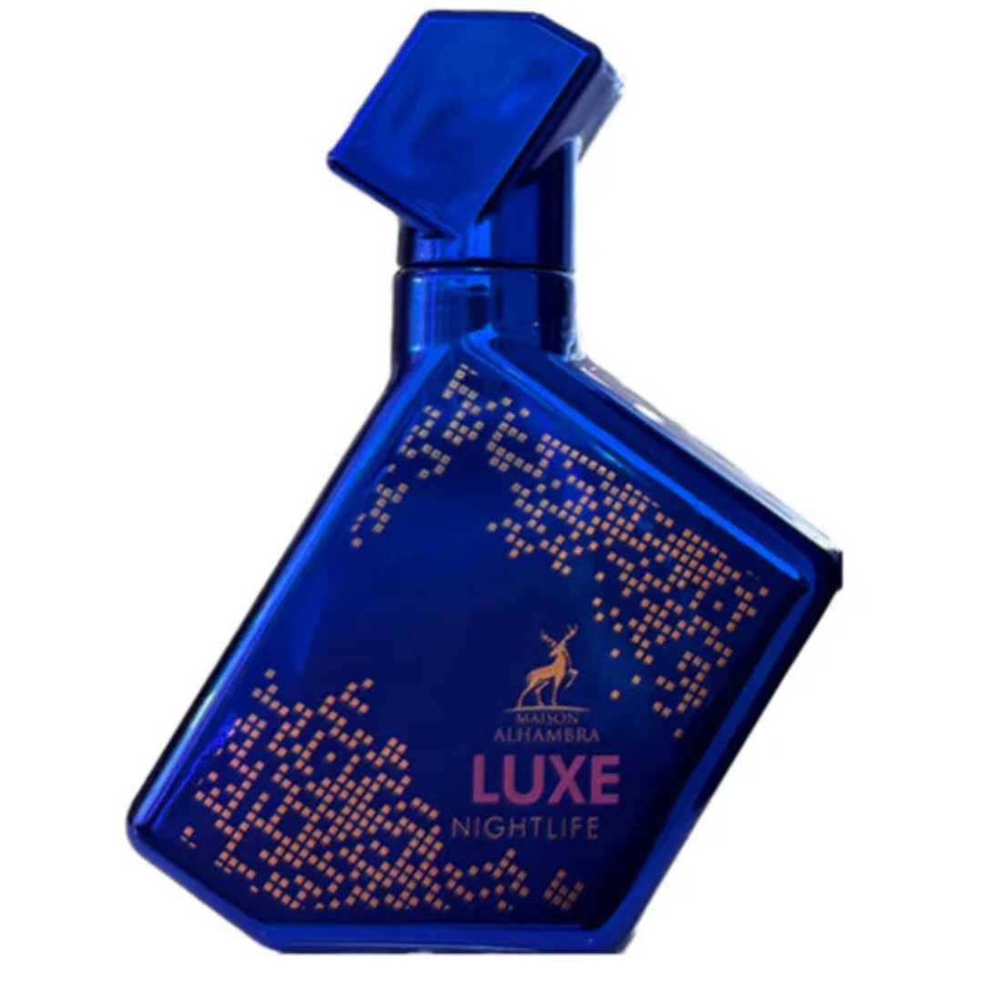 香水(男性用) Maison Alhambra Luxe Nightlife Maison Alhambra Unisex Luxe Nightlife EDP Spray 3.4 oz Fragrances