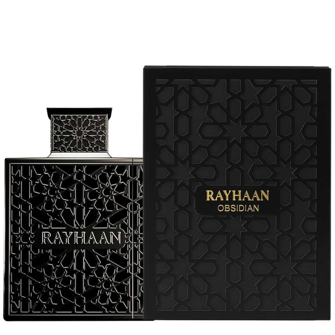 Rayhaan Obsidian by Rayhaan, Eau de Parfum, 100ml (3.4oz), Unisex Fragrance