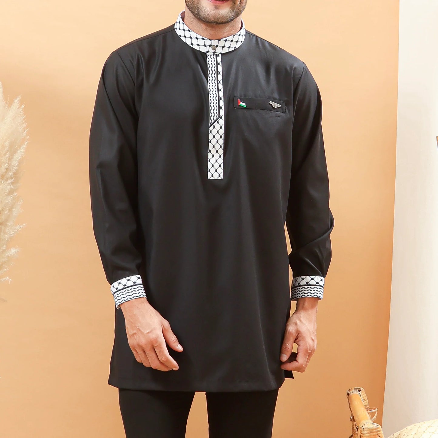 Burda - Premium Short Kurta - Palestine