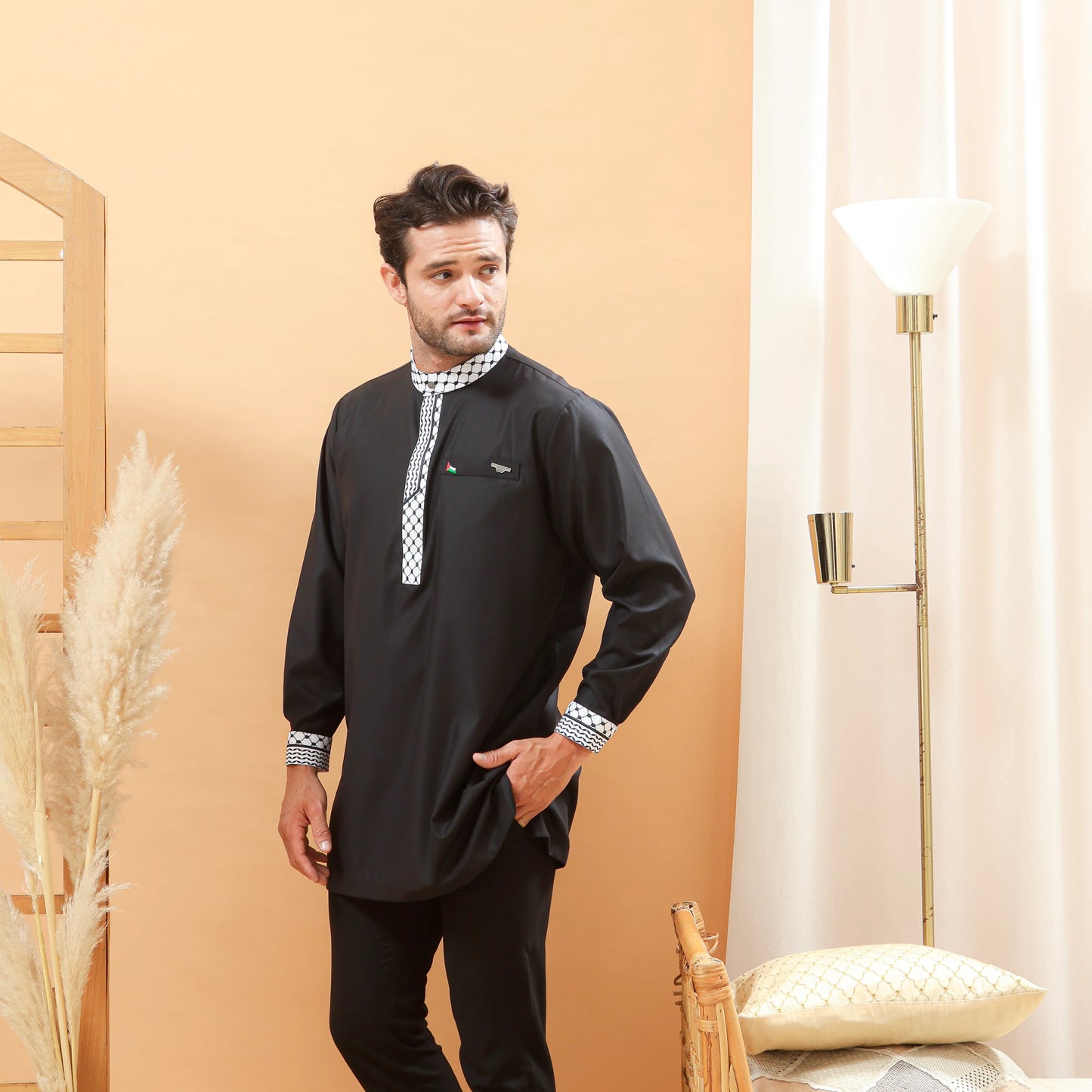 Burda - Premium Short Kurta - Palestine
