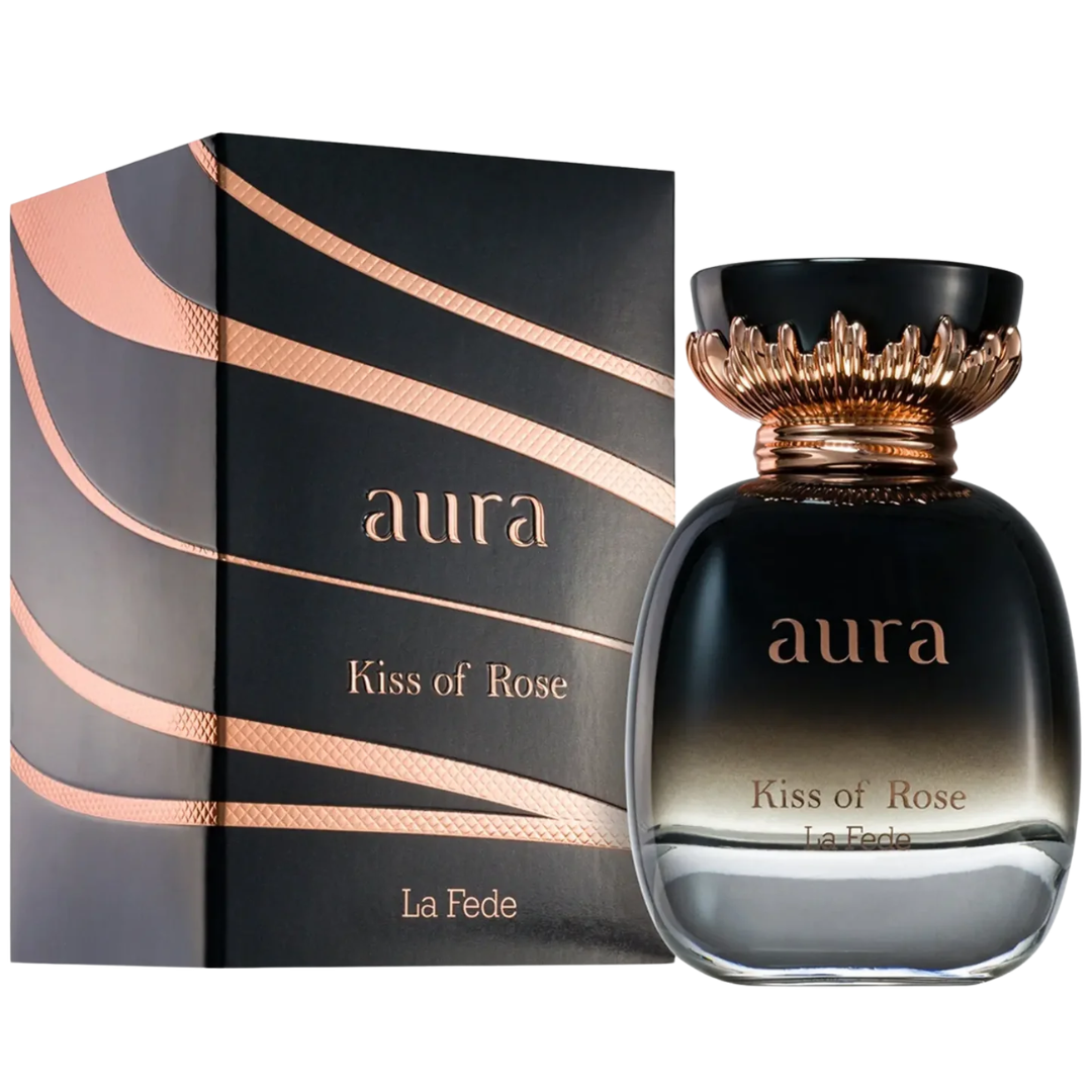 La Fede Aura Kiss of Rose by Khadlaj, Eau de Parfum, 100ml (3.4 oz), Women's