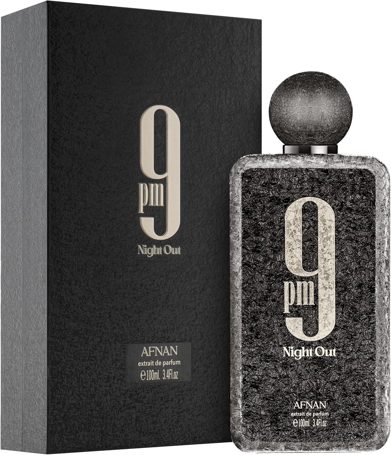 9PM Night Out by Afnan Men Extrait de Parfum – 100 ml / 3.4 oz