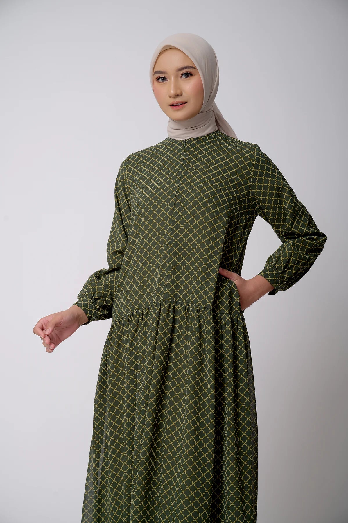 Aleesha Dress - Green