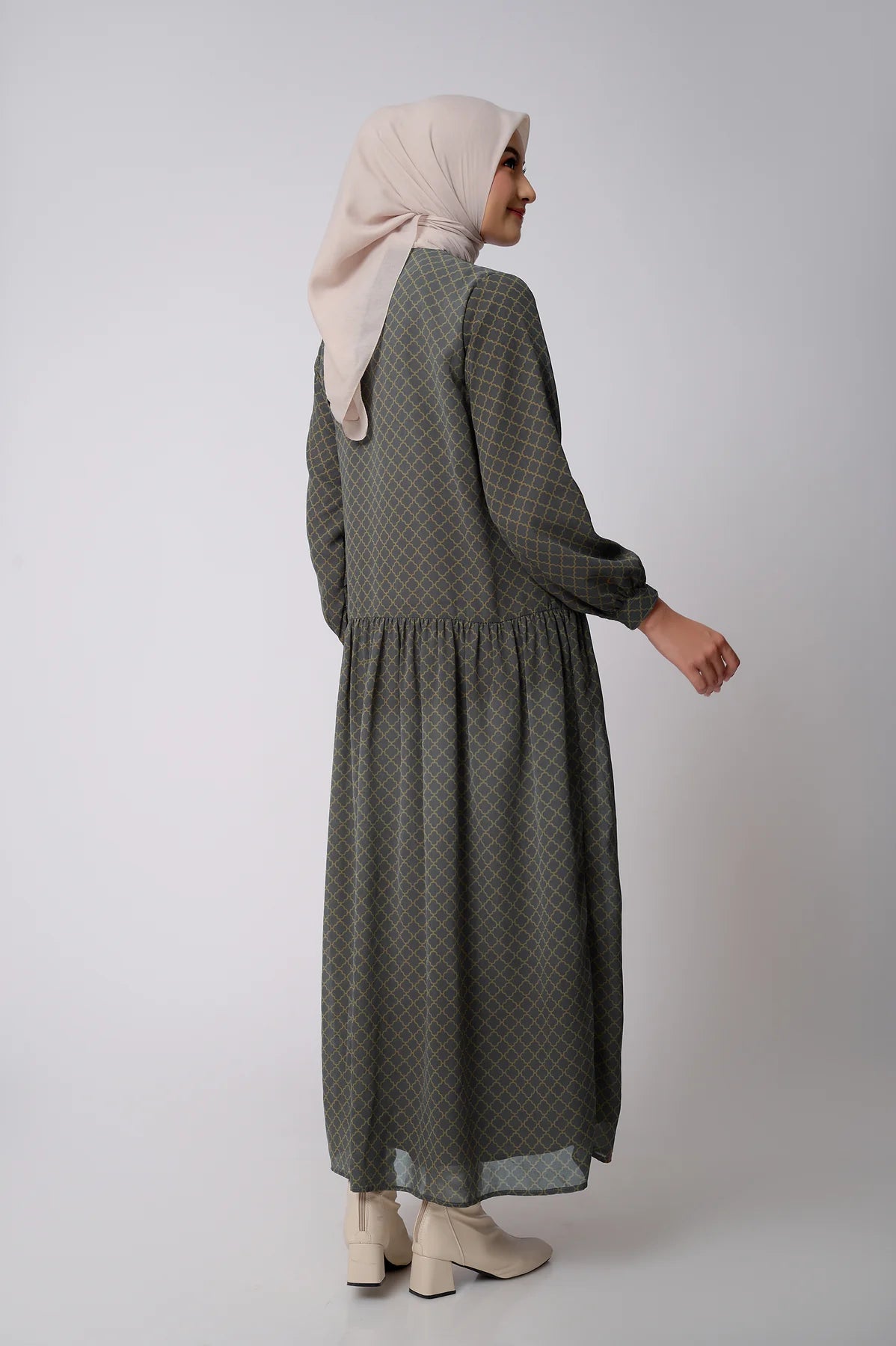 Aleesha Dress - Grey