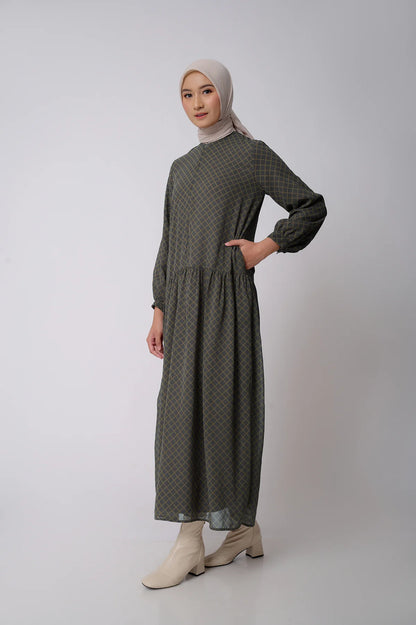 Aleesha Dress - Grey