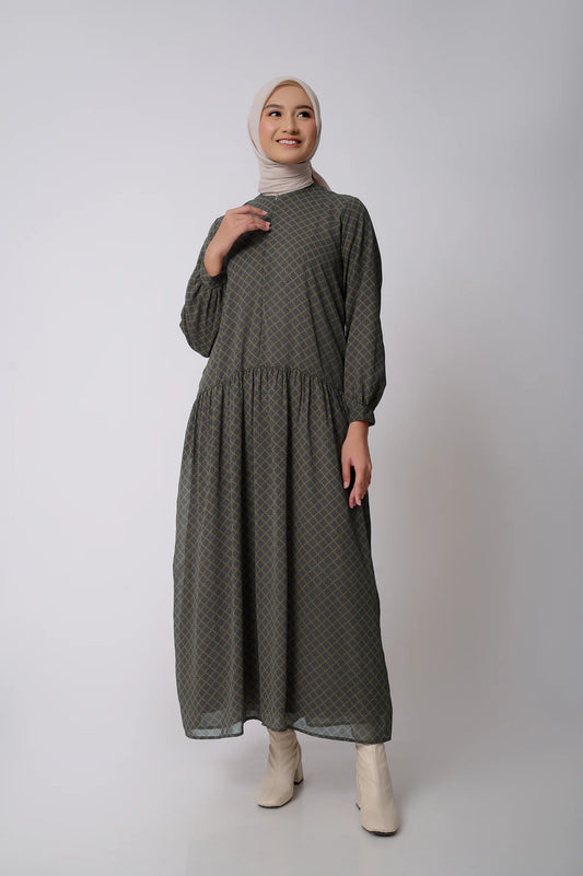 Aleesha Dress - Grey