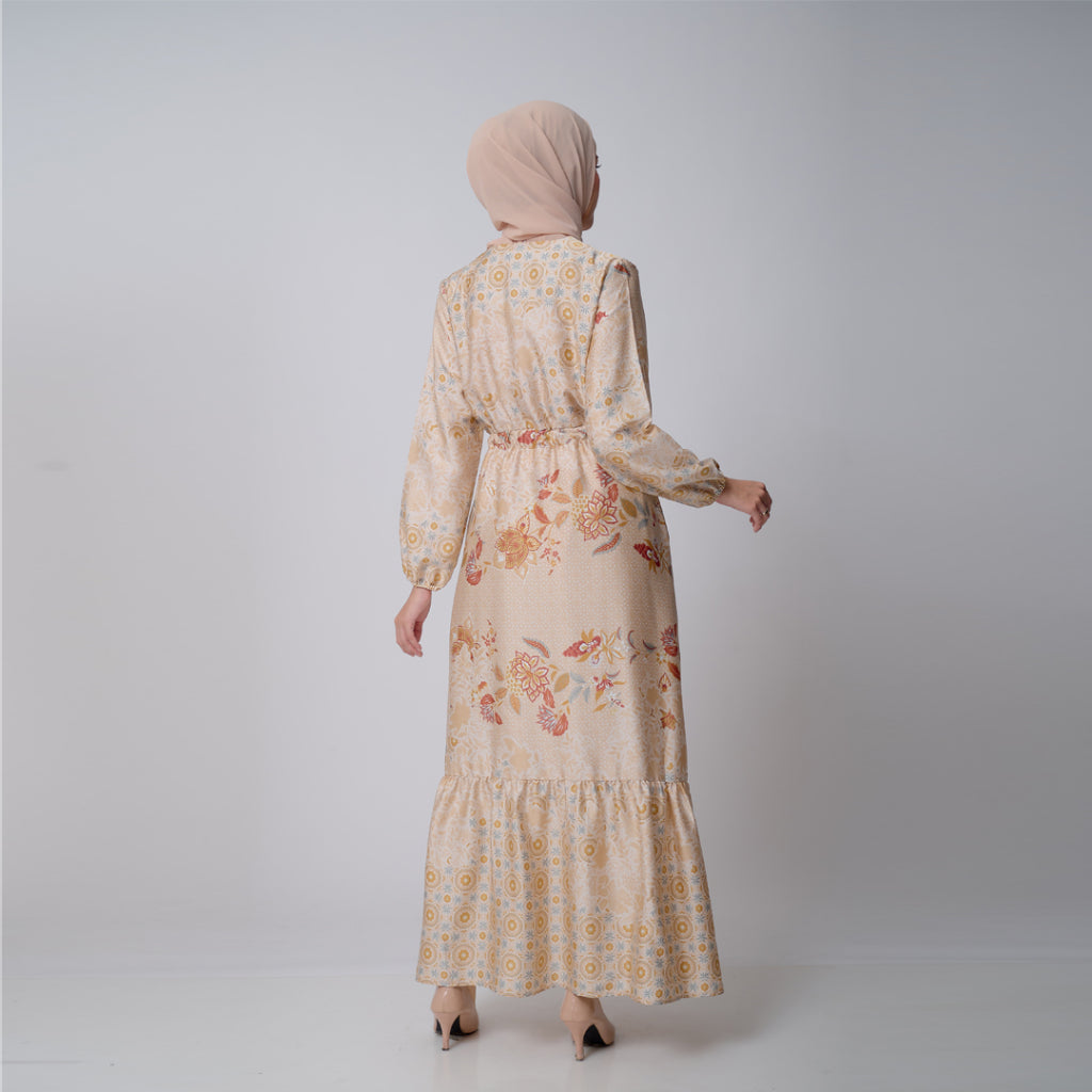 Aleka Beige Dress - Tunisia Edition