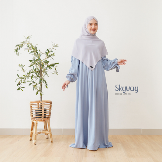 Bella Abaya Dress - Skyway