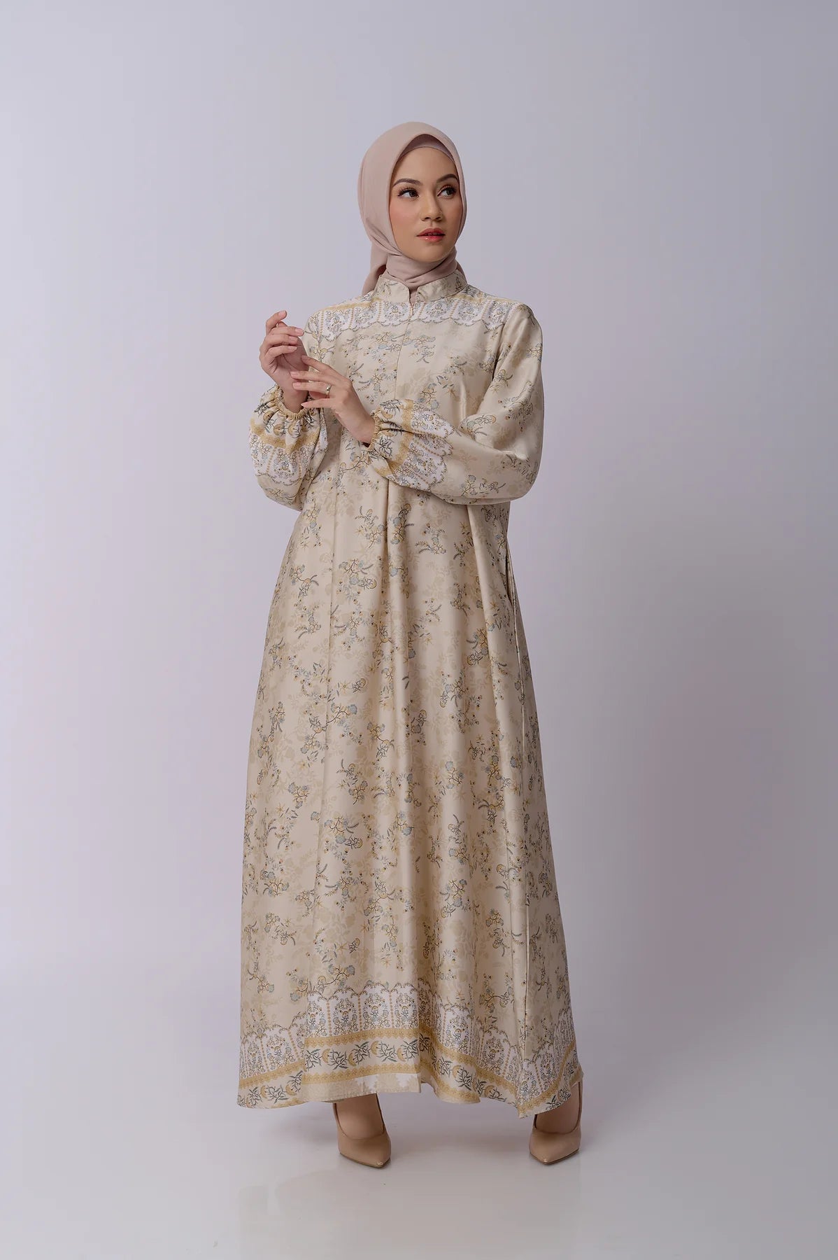 Farika Dress - Beige