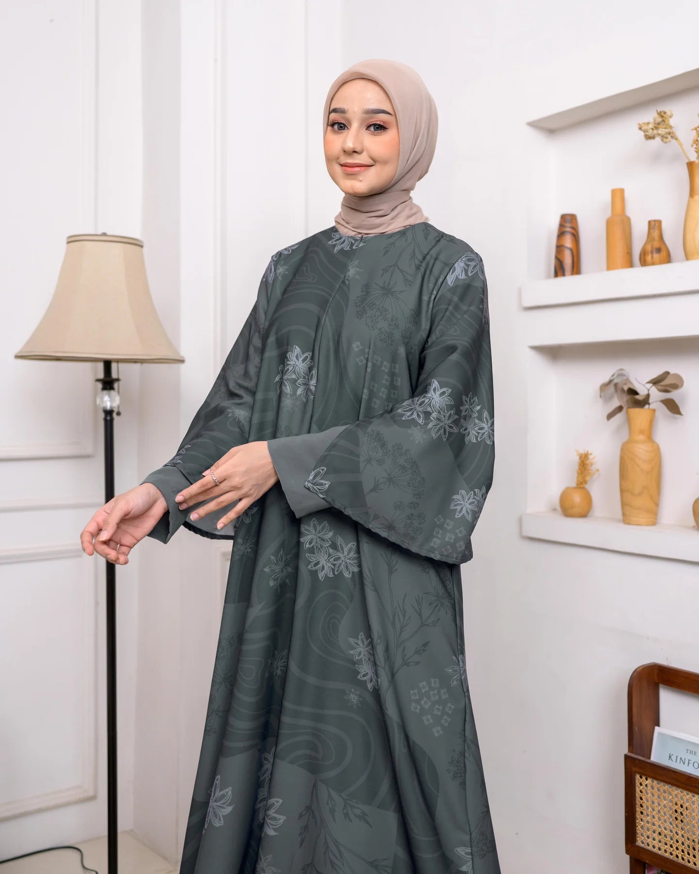 Luny Dress - Charcoal