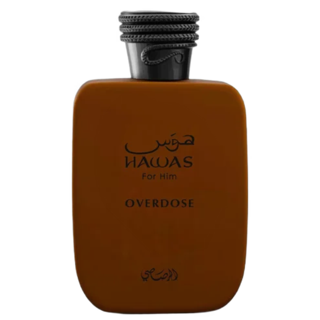 Hawas Overdose by Rasasi Eau de Parfum (EDP), 100ml / 3.4 oz, Men's Fragrance