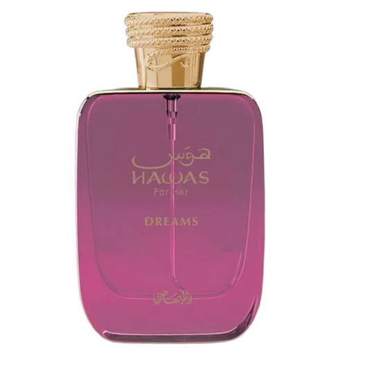 Hawas Dreams for Women by Rasasi Eau de Parfum (EDP), 100ml (3.4 oz), unisex  Fragrance