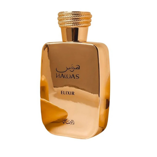 Hawas Elixir by Rasasi – Eau de Parfum, 100ml (3.4oz), Men’s Fragrance