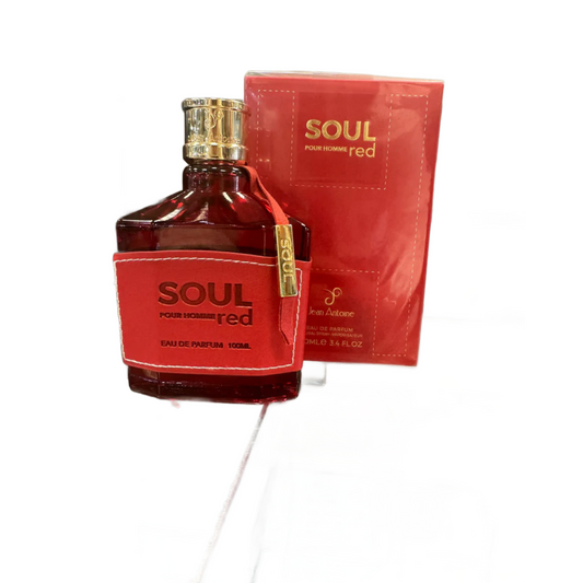 Soul Red by Jean Antoine – Almas – Eau de Parfum – 100 ml (3.4 oz) – Unisex