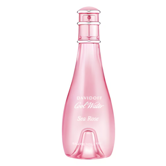 Cool Water Sea Rose for Women by Davidoff, Eau de Toilette, 100ml (3.4oz), Women's Fragrance