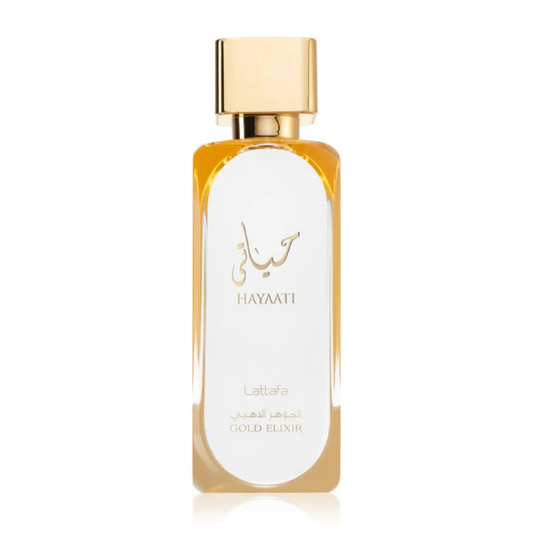 Hayaati Gold Elixir by Lattafa, Eau de Parfum, 100ml (3.4oz), Unisex Fragrance