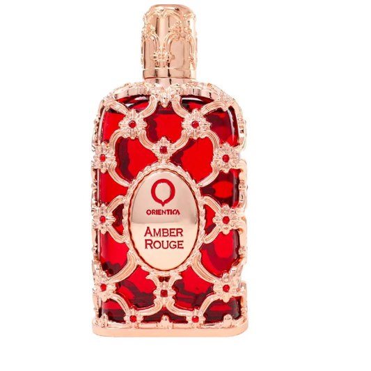 Amber Rouge Luxury Collection by Orientica – Eau de Parfum, 100ml (3.4 oz), Unisex Fragrance