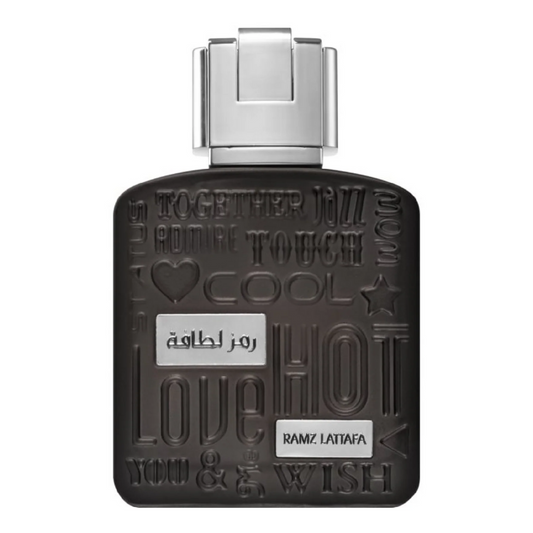 Ramz Silver by Lattafa, Eau de Parfum, 100ml (3.4oz), Unisex