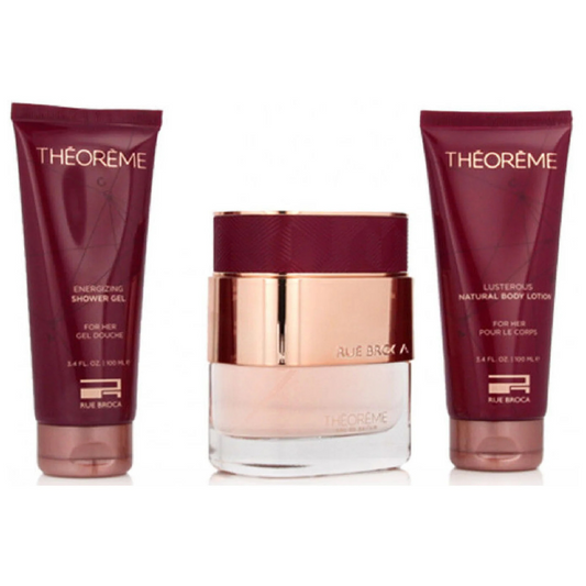 Theoreme Rue Broca by Afnan, Eau de Parfum Gift Set, 90 ml (3 oz), For Women