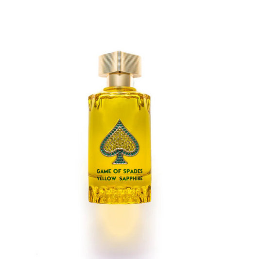Game of Spades Yellow Saphire by Jo Milano – Eau de Parfum, 100ml (3.4oz), Unisex Fragrance