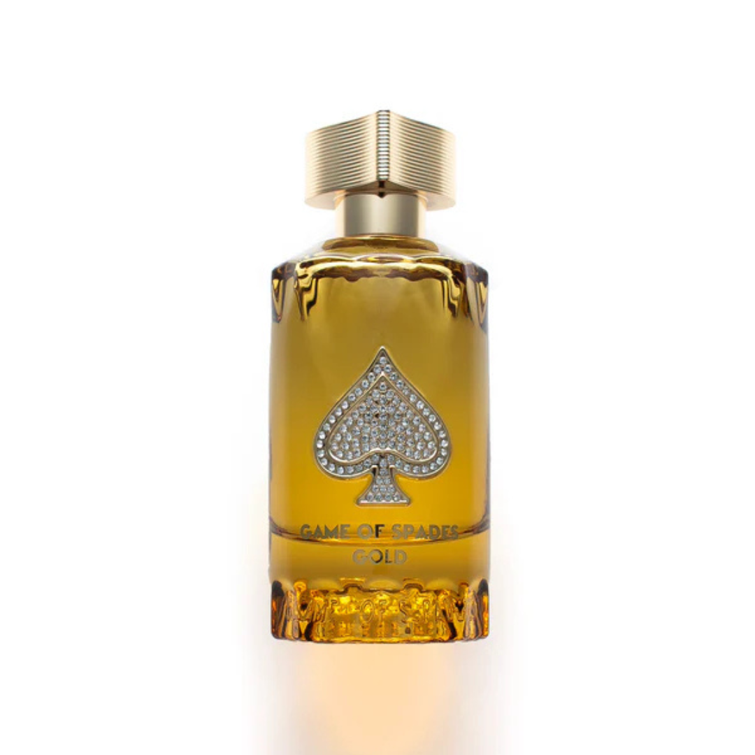 Game of Spades Gold by Jo Milano – Eau de Parfum, 100ml (3.4oz), Unisex Fragrance
