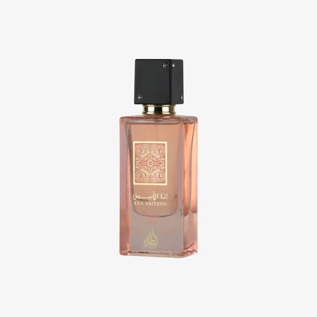 Lattafa Ana Abiyedh Coral – Extrait de Parfum, 60ml (2 oz), Women’s Fragrance