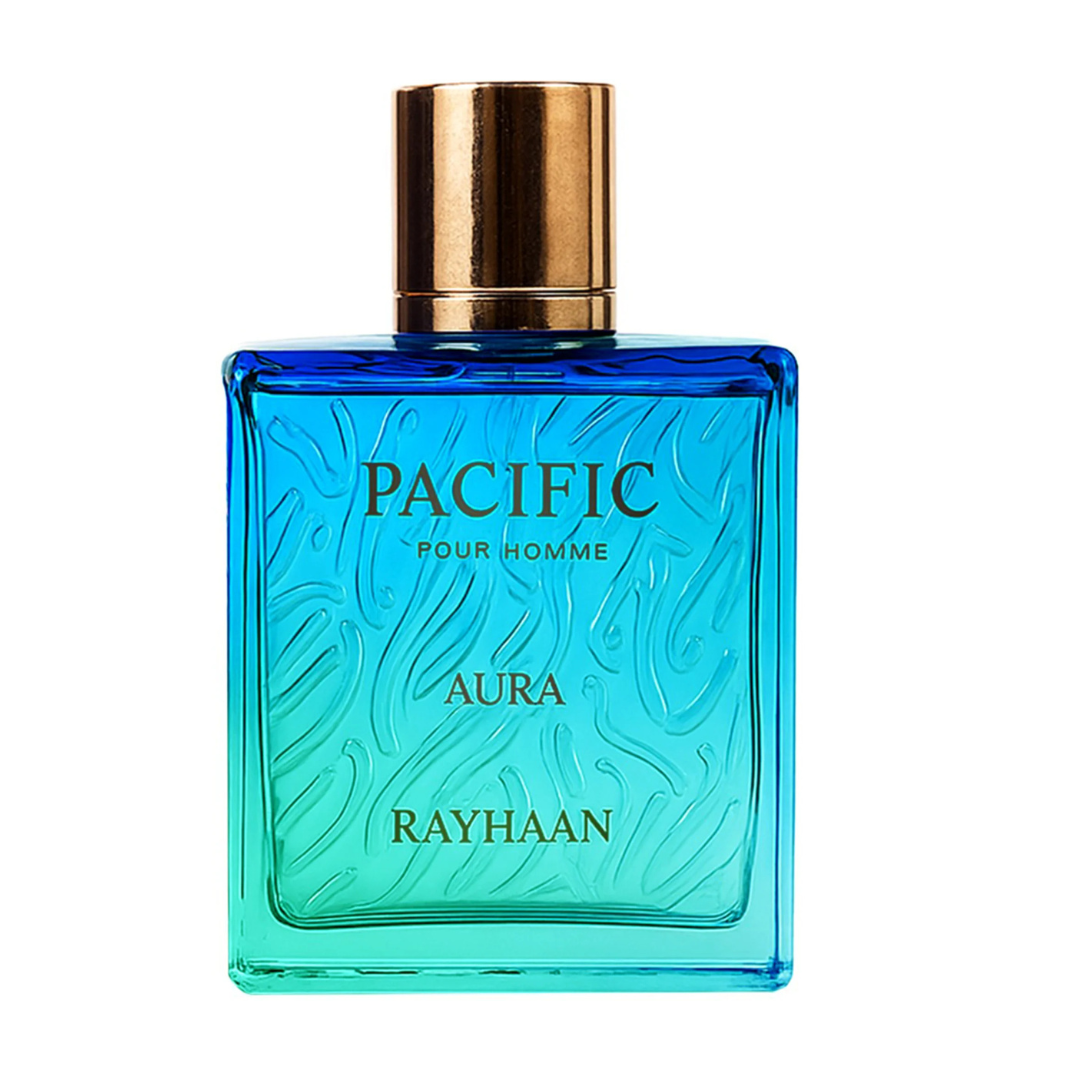 Rayhaan Pacific Aura – Eau de Parfum (EDP), 100ml (3.4oz), Unisex Fragrance
