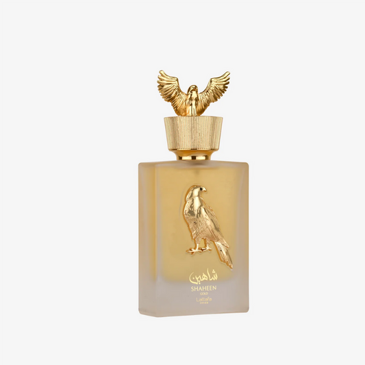Shaheen Gold by Lattafa, Eau de Parfum, 100ml (3.4oz), Unisex Fragrance