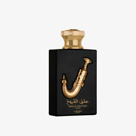 Ishq Al Shuyukh Gold by Lattafa, Eau de Parfum, 100ml (3.4oz), Unisex Fragrance