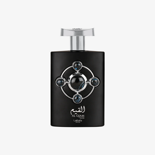 Al Qiam Silver by Lattafa – Eau de Parfum, 100ml (3.4oz), Men's Fragrance