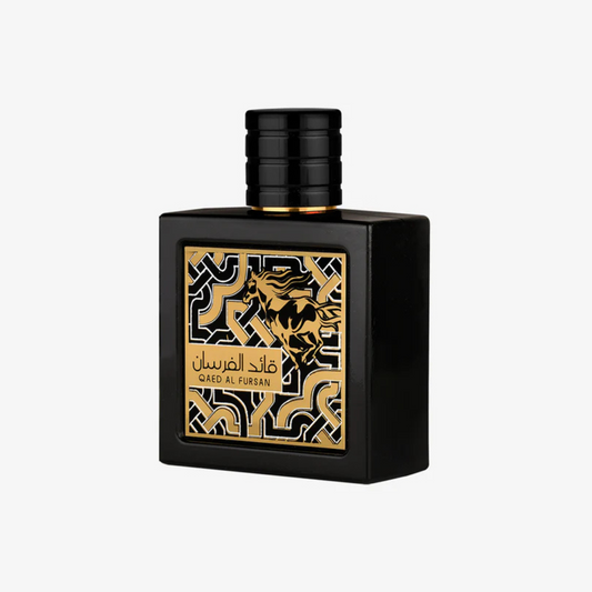 Qaed Al Fursan by Lattafa – Eau de Parfum (EDP), 100ml (3.4oz), Men’s Fragrance