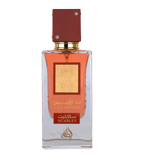 Ana Abiyedh Scarlet by Lattafa, Extrait de Parfum, 60ml (2oz), Women’s Fragrance