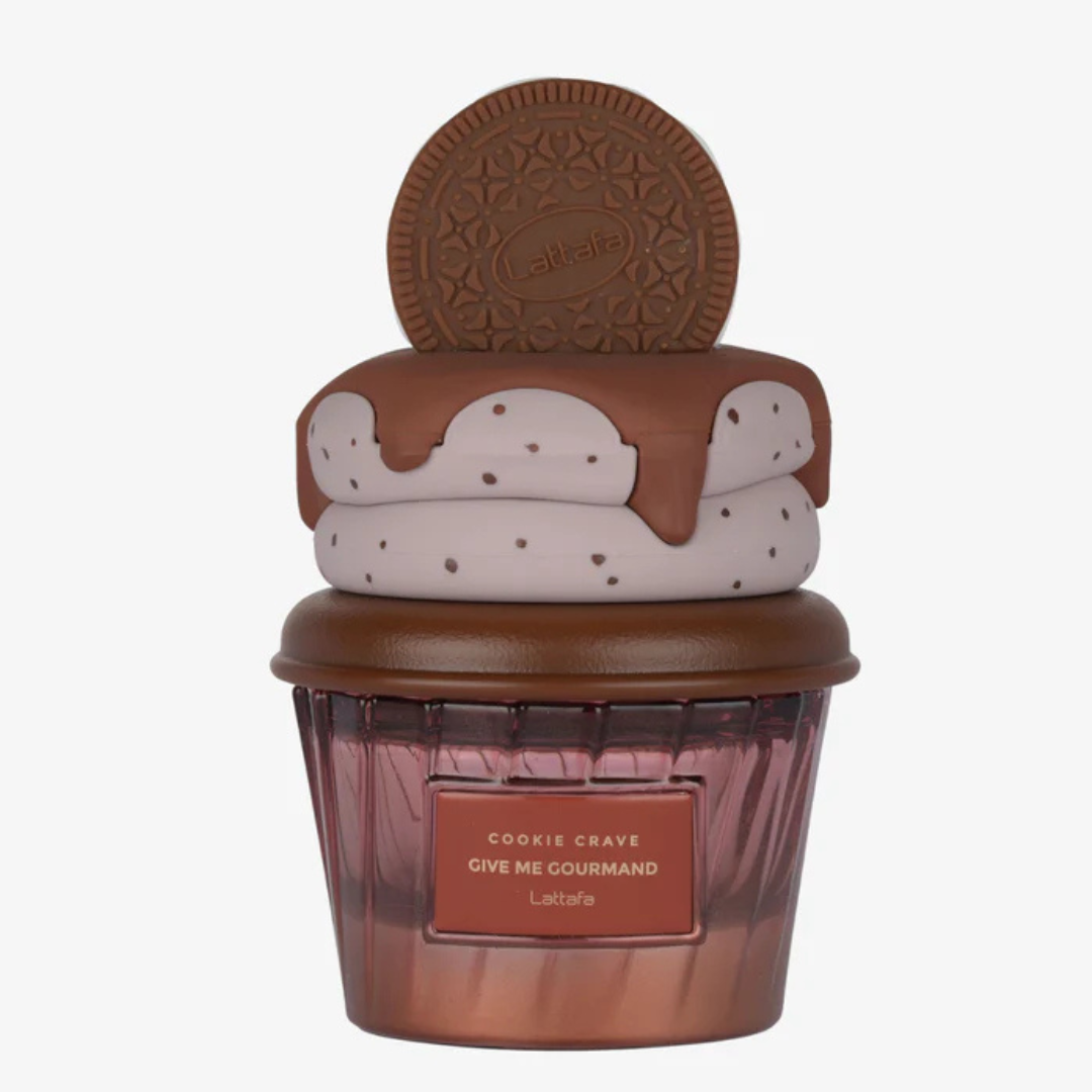 Cookie Crave by Lattafa Give Me Gourmand, Eau de Parfum (EDP), 100ml (3.4 oz), Women’s Fragrance