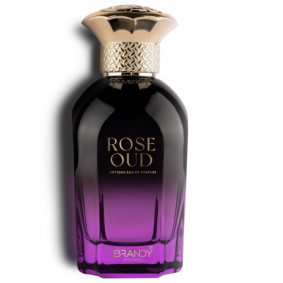 Rose Oud by Brandy Designs – Eau de Parfum, 100ml (3.4 oz), Unisex Fragrance