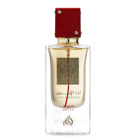 Ana Abiyedh Rouge by Lattafa – Eau de Parfum (EDP), 60ml / 2 oz, Unisex Fragrance